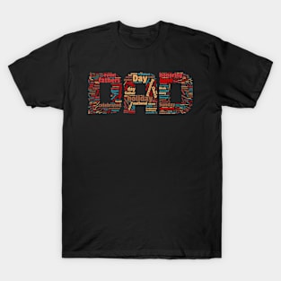 Dad - Wordcloud T-Shirt